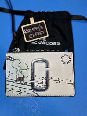 Marc Jacobs x Peanuts Leather Snapshot Slim Card Case
